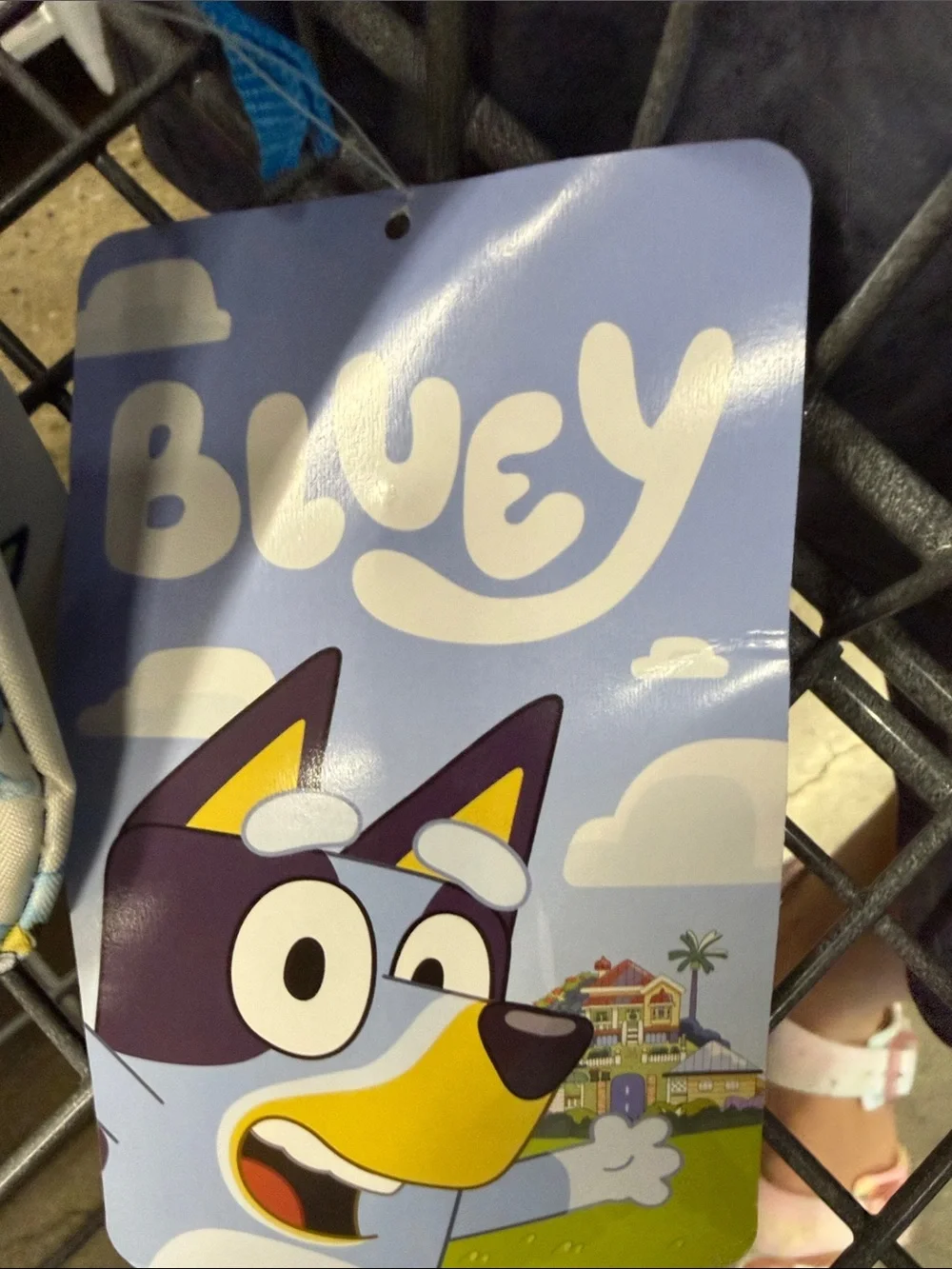 Disney Bluey Kids Backpack in Bright Blue